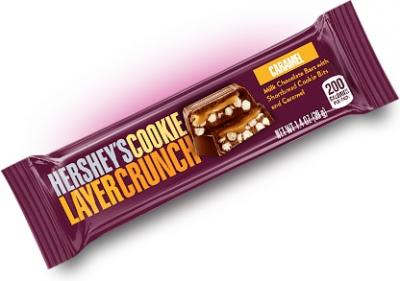 Шоколадный батончик Hershey's "Кукис Лайр Кранч Карамель" 39 грамм