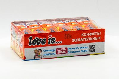 Конфеты жевательные Love is Манго-Апельсин 20 гр