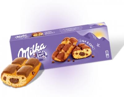 Печенье Milka Cake and Choc Cookies 175 грамм